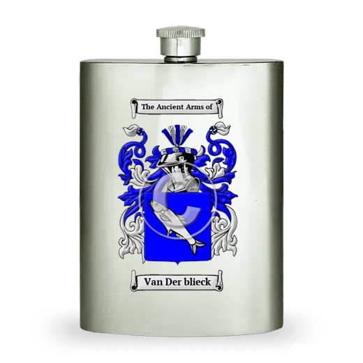 Van Der blieck Stainless Steel Hip Flask